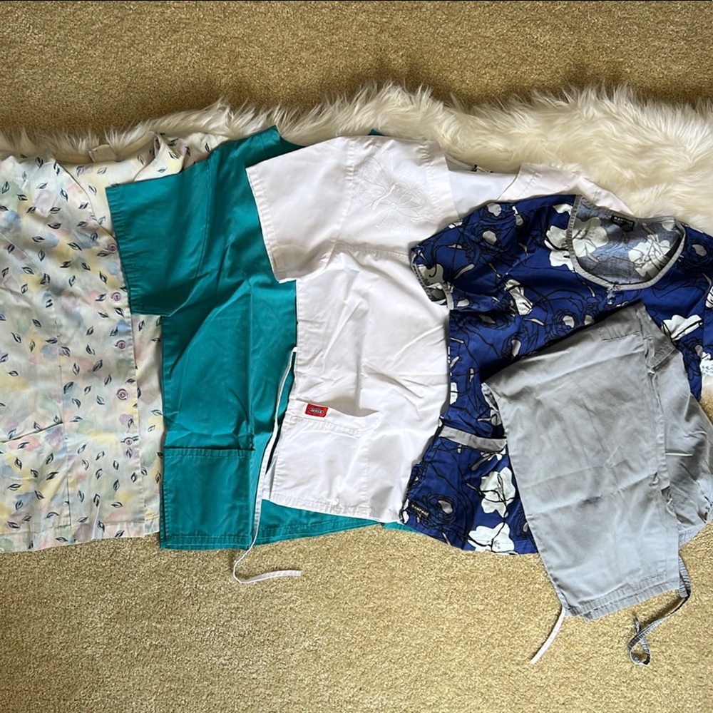 Colorful Women’s Scrub Set #14